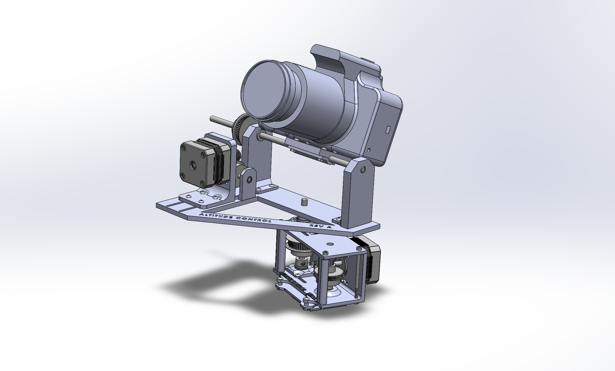 Full SolidWorks Rendering of Gimbal