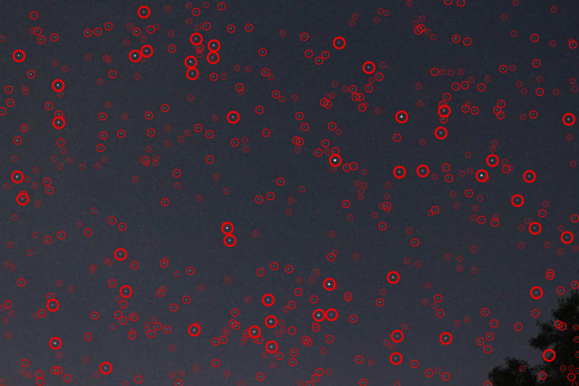 Star identification image