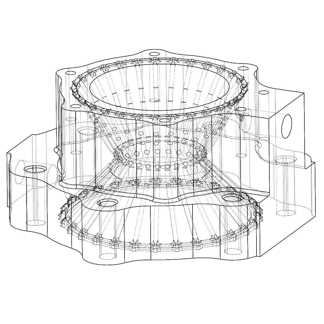 Regeneratively-Cooled Liquid Rocket Engine